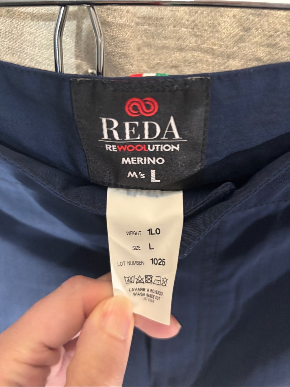 Reda Rewoolution Merino Wool Athletic Shorts Mens Size L Special Olympics Italia - Picture 2 of 12
